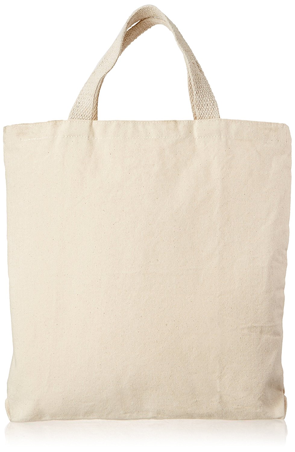 Wear’m™ Canvas :: Bags & Totes :: Canvas Zipper Tote 13.5x13.5x2in | Natural