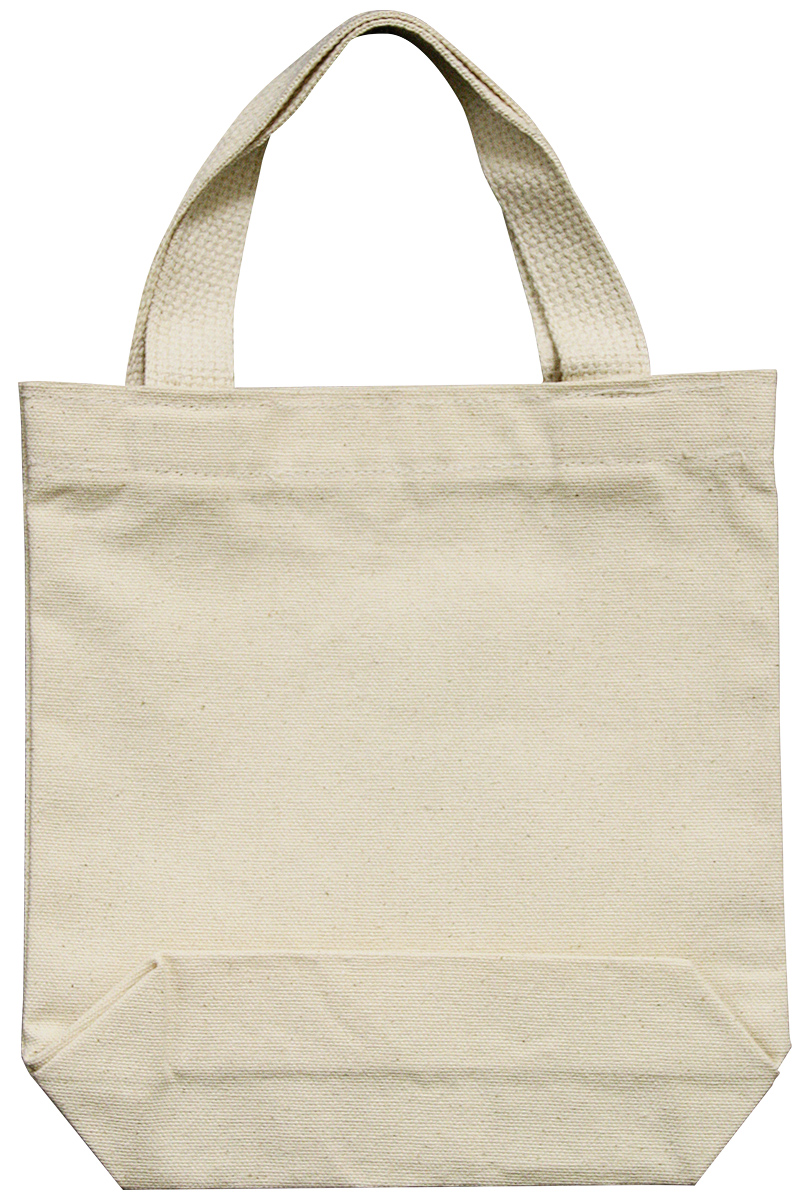 Wear’m™ Canvas :: Bags & Totes :: Canvas Tote 8.5x8.5x2in | Natural