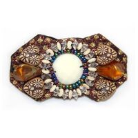 Applique w Colorful Stones & Beads | Bowtie