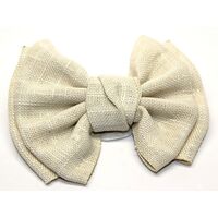 Linen Bow Beige