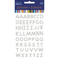Rhinestone Alpha Block Clear Small