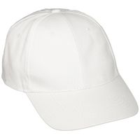 Canvas Baseball Cap | White