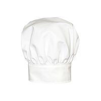 Child Canvas Chef Hat | White