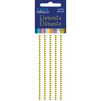 Rhinestones 2mm Yellow