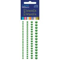 Rhinestones Rounds Citron