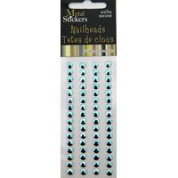 Nailheads 5mm Turquoise