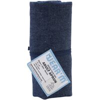 Folded Canvas Apron 19x28in | Indigo Denim