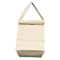 Canvas Lunch Bag 11x10x5in | Natural