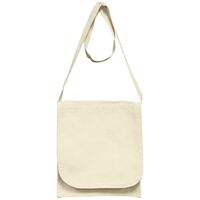 Canvas Book Bag 10.5x12in | Natural