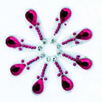 Jewelry Hot Pink Flower