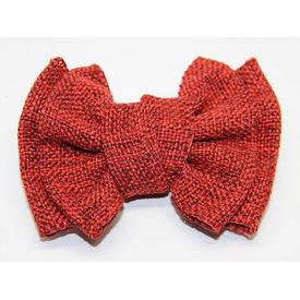 Jute Bow Red