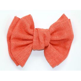 Linen Bow Orange