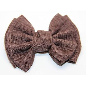 Linen Bow Brown