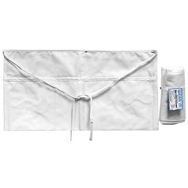 Canvas Waist Apron 11x22in | White | Value Pack 3pc