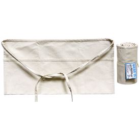 Canvas Waist Apron 11x22in | Natural | Value Pack 3pc