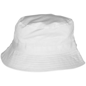 Canvas Bucket Hat | White