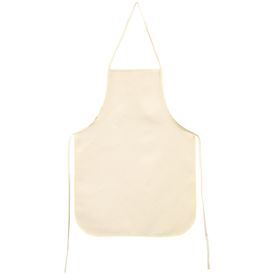 Natural Canvas Apron 19x28in