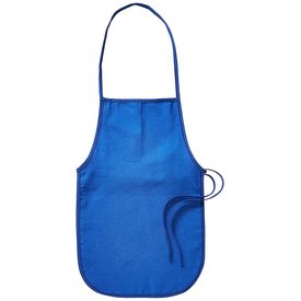 Canvas Child Apron 12x19in | Royal Blue