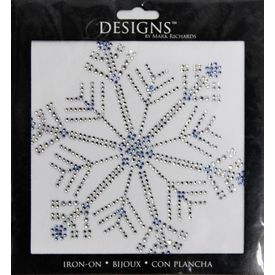 Rhinestone Applique Christmas Snowflake | 5x5in