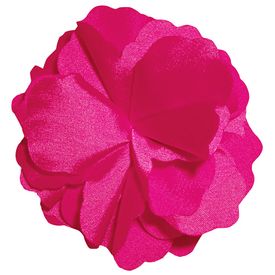 Fluerettes Basic Satin Flower Hot Pink