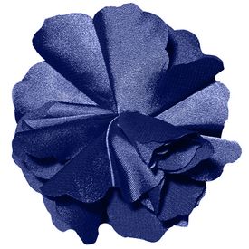 Fluerettes Basic Satin Flower Royal Blue