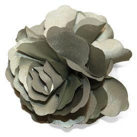 Fluerettes Basic Satin Flower Grey