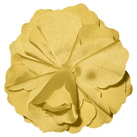 Fluerettes Basic Satin Flower Yellow