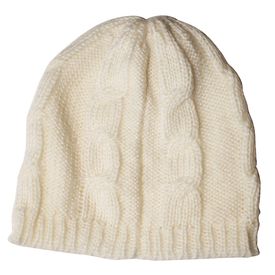 Fluerettes Knit Hat Cream | 100% Acrylic