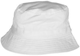 Canvas Bucket Hat | White