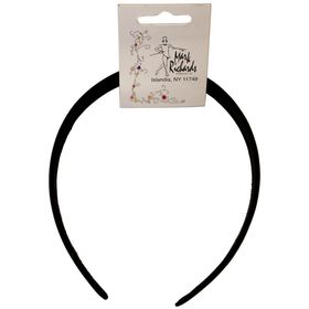 Fluerettes Satin Headband Black