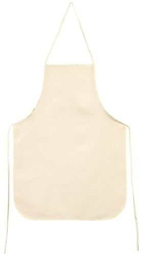 Natural Canvas Apron 19x28in