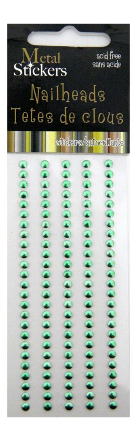 Nailheads 3mm Apple Green