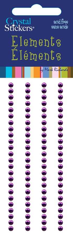 Rhinestones 3mm Purple