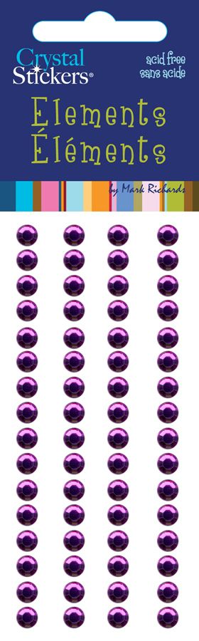 Rhinestones 5mm Purple