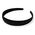 Fluerettes Satin Headband Black