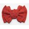 Jute Bow Red
