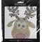 Rhinestone Applique Christmas Reindeer | 5x5in