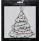 Rhinestone Applique Christmas Christmas Tree | 5x5in