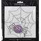 Rhinestone Applique Halloween Spider Web | 5x5in