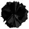 Fluerettes Basic Satin Flower Black