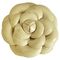 Fluerettes Large Leatherette Flower Beige