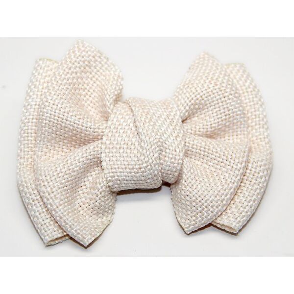 Jute Bow Ivory