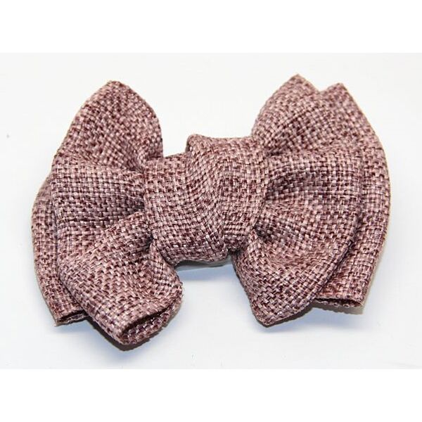 Jute Bow Dusty Pink