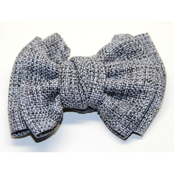 Jute Bow Grey