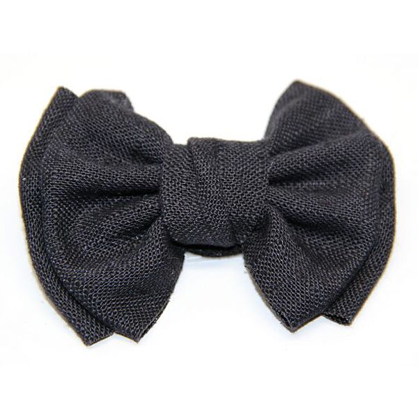 Linen Bow Black