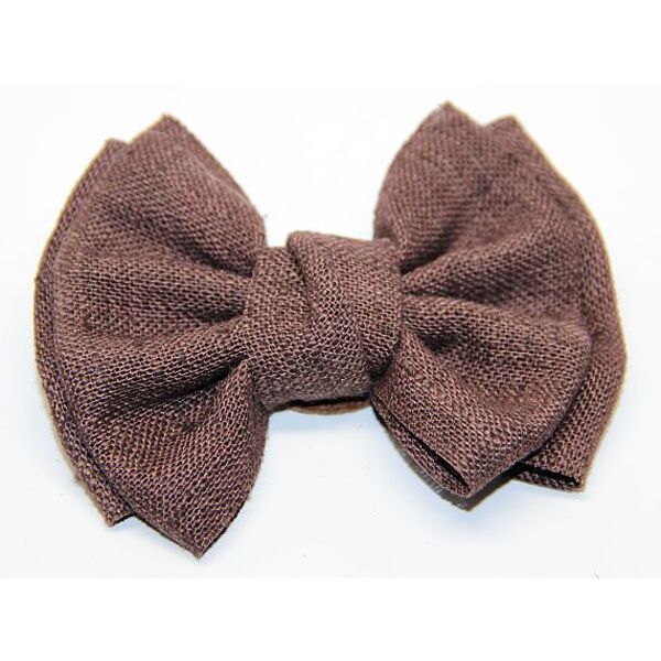 Linen Bow Brown
