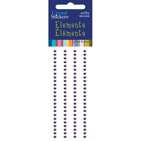 Rhinestones 3mm Lavender