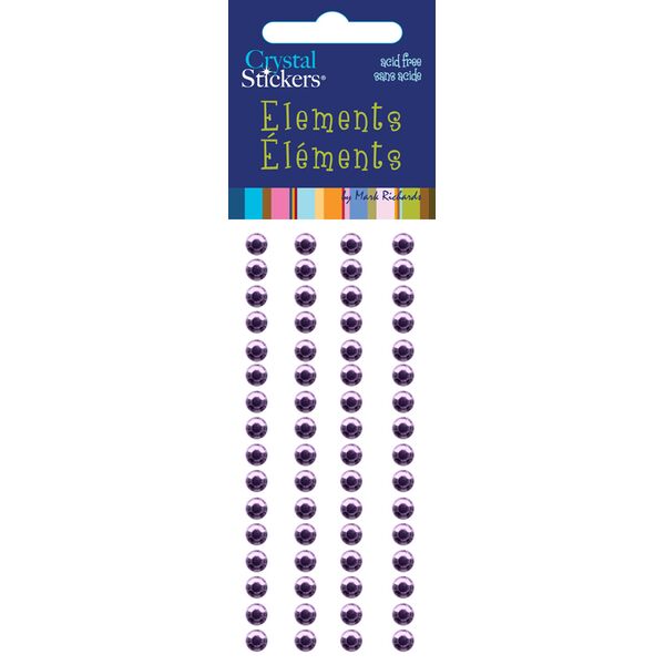 Rhinestones 5mm Lavender