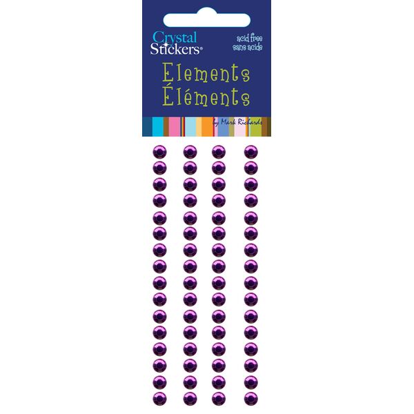 Rhinestones 5mm Purple