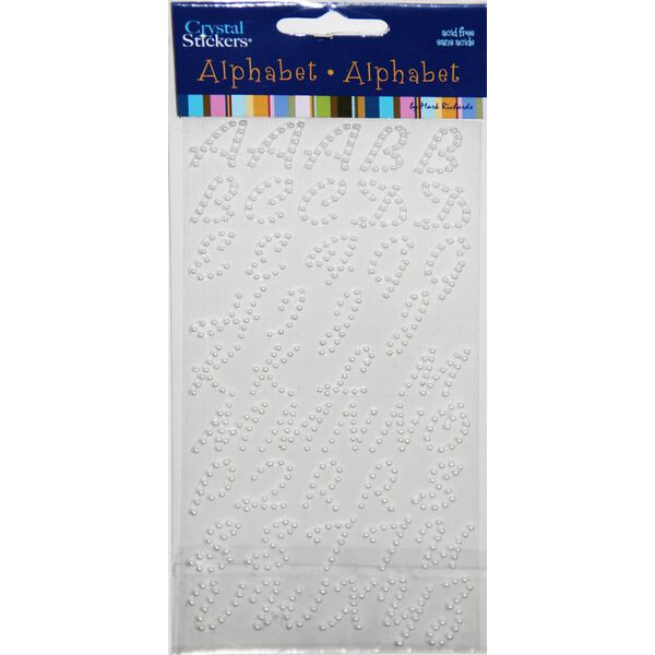 Natural Pearls Alphabet Script